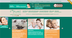 Desktop Screenshot of implantcenter.hu
